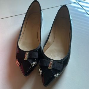 Ivanka Trump Flats with metallic detailing